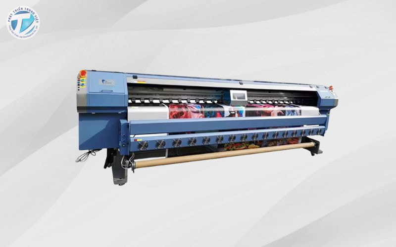 Máy có thể in trên nhiều loại vật liệu khác nhau 